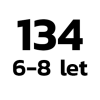 134 (6-8 let)