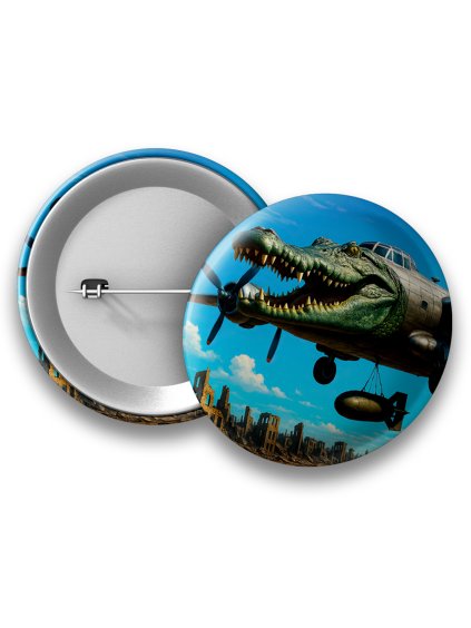 placka bombardino crocodilo italian brainrot mememerch.cz
