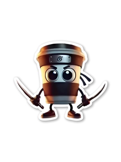 samolepka cappuccino assasino mememerch.cz 1