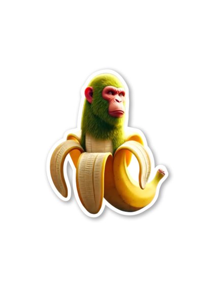 samolepka chimpanzini bananini mememerch.cz 1