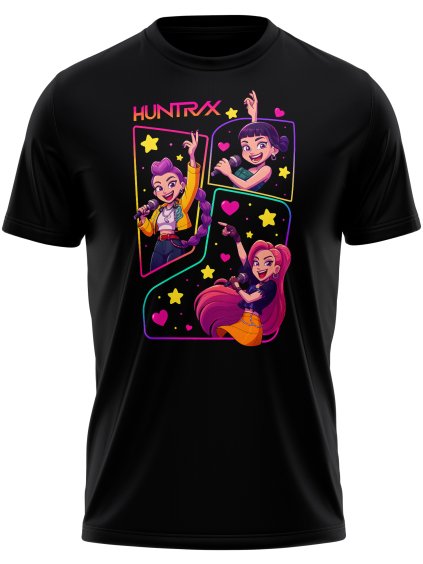 tričko huntrix colorfull