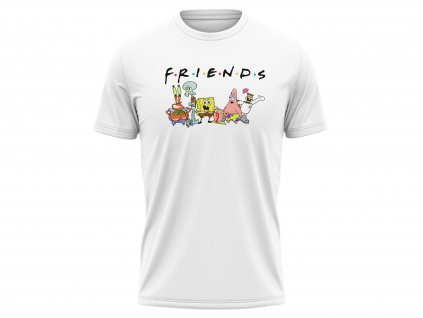 spongebob friends white