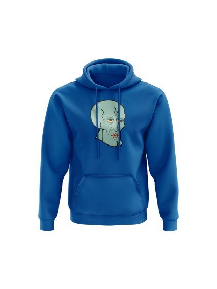 squidward chad face tropical blue