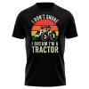 1246 tricko i don t snore i dream i m a tracktor