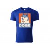 Tričko Prezident Doge modrá