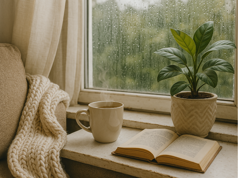 Co dělat, když prší? 7 zábavných tipů, jak si užít deštivé dny