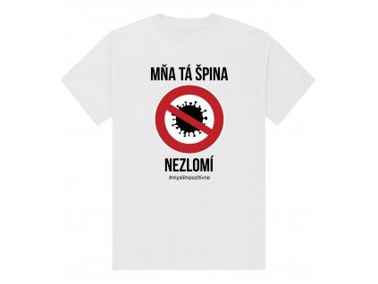 Pánske tričko "Vírus" (Farba Biela, Veľkosť XL)