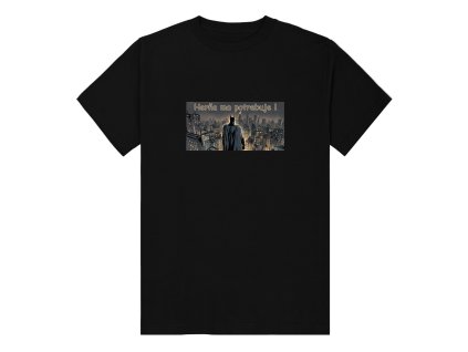 Tričko "Ma potrebuje" - (Farba Biela, Veľkosť XXL)