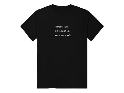 Tričko "Rozumiem" - (Farba Biela, Veľkosť XXL)