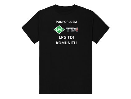 Tričko "LPG" - (Farba Biela, Veľkosť XXL)