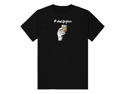 Tričko "dnespijem" - (Farba Biela, Veľkosť XXL)