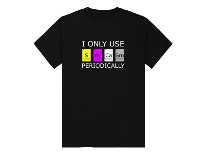 Tričko "sarcasm" - (Farba Čierna, Veľkosť XXL)