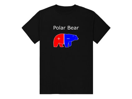 Tričko "polarbear" - (Farba Čierna, Veľkosť XXL)