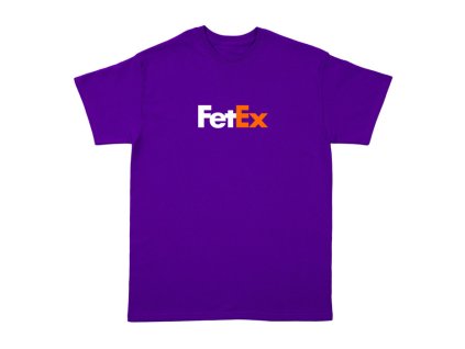 Tričko "FetEx" - (Farba Biela, Veľkosť XXL)