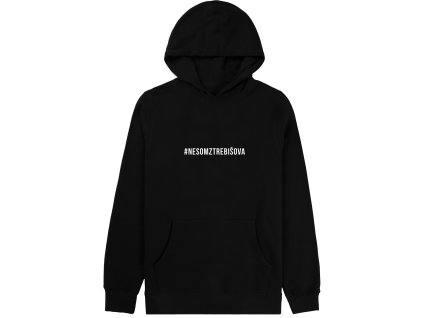 Mikina "Nesomztrebisova" - (Farba Čierna, Veľkosť XXL)