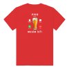 Pánske tričko pivo muzske cervene