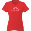 Dámske tričko gerlachovský štít 2 zenske cervene