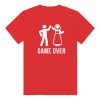 Pánske tričko game over 2 muzske cervene