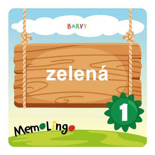 zelený