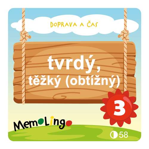tvrdý, obtížný
