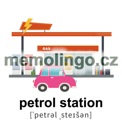 petrol station