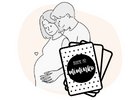 Těhotenské milníkové kartičky