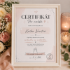 certifikát pro nevěstu