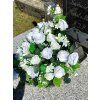 Ikebana biela ruža