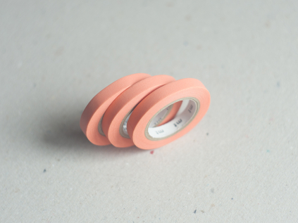 washi paska mt 7mm coral