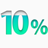 10%