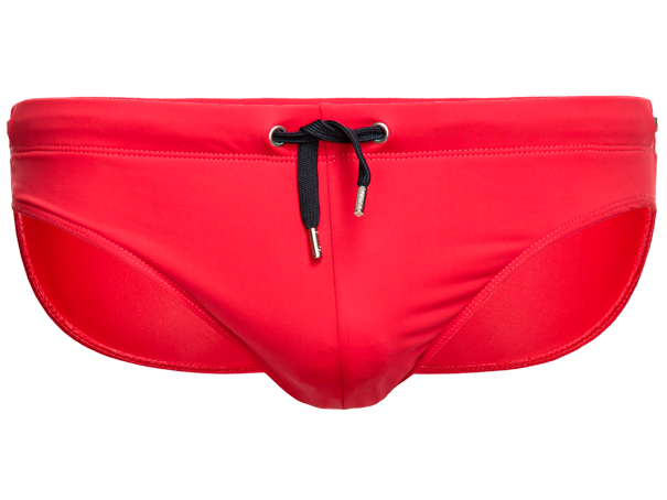 panske-push-up-slipove-plavky-s-vyjimatelnou-vlozkou-cervena
