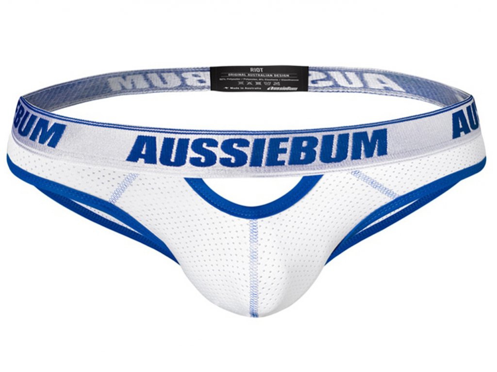 Bestseller prodyšný jockstrap z mikrovlákna AussieBum RIOT Jock