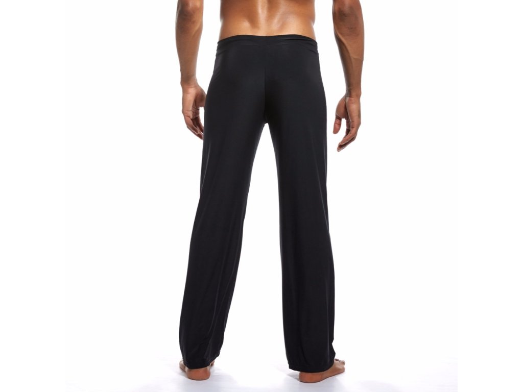 extra pohodlne domaci kalhoty dream lounge joga pants cerna 2