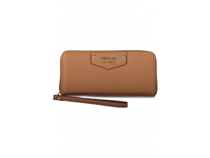 GUESS JEANS WOMEN WALLET BROWN