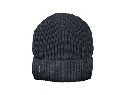 GIUESS JEANS BLUE MEN BEANIE