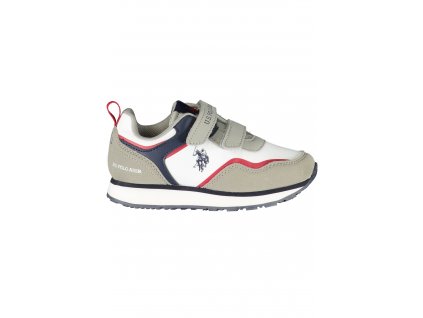 US POLO BEST PRICE WHITE CHILDREN SPORTS SHOES