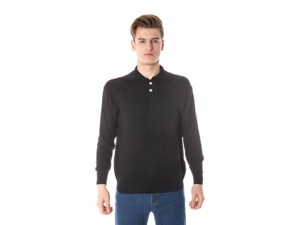 YUKO MEN BLACK SWEATER