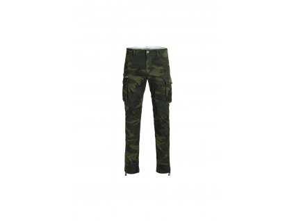 Pánské streetwearové kalhoty Jack & Jones 12133699 zelené