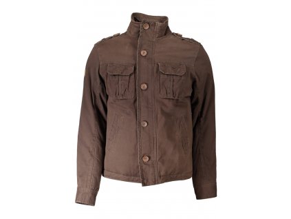 EDDY WOOD MEN BROWN JACKET