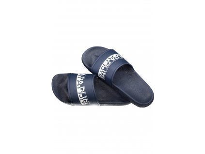 NAPAPIJRI SHOES BLUE MAN SLIPPERS