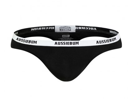 5panska tanga aussiebum essential thong black