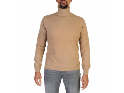 Svetr 100% Cashmere UA-FF12_E770-CAMMELLO Hnědá