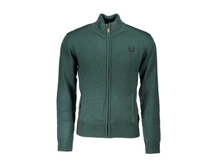 GIAN MARCO VENTURI MEN GREEN SWEATER