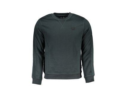 GIAN MARCO VENTURI GREEN MEN ZIPLESS SWEATSHIRT