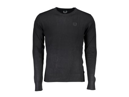 GIAN MARCO VENTURI MEN BLACK SWEATER