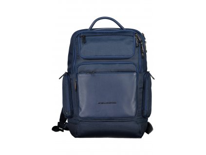 PIQUADRO MEN BLUE BACKPACK