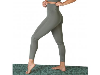 Leggings Bodyboo BB23956_Khaki Zelená