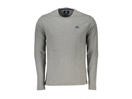 LA MARTINA MEN LONG SLEEVE T-SHIRT GRAY