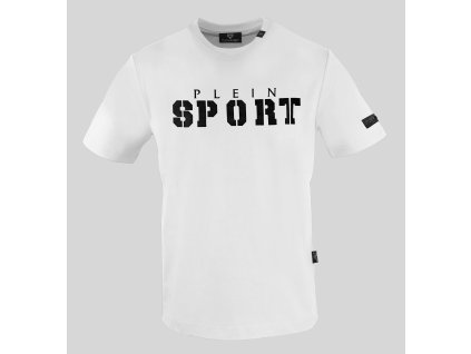 Triko Plein Sport TIPS40001_WHITE Bílá