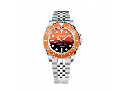 Pánské automatické hodinky BOBROFF stříbrné - BF0004bnBFSTJ